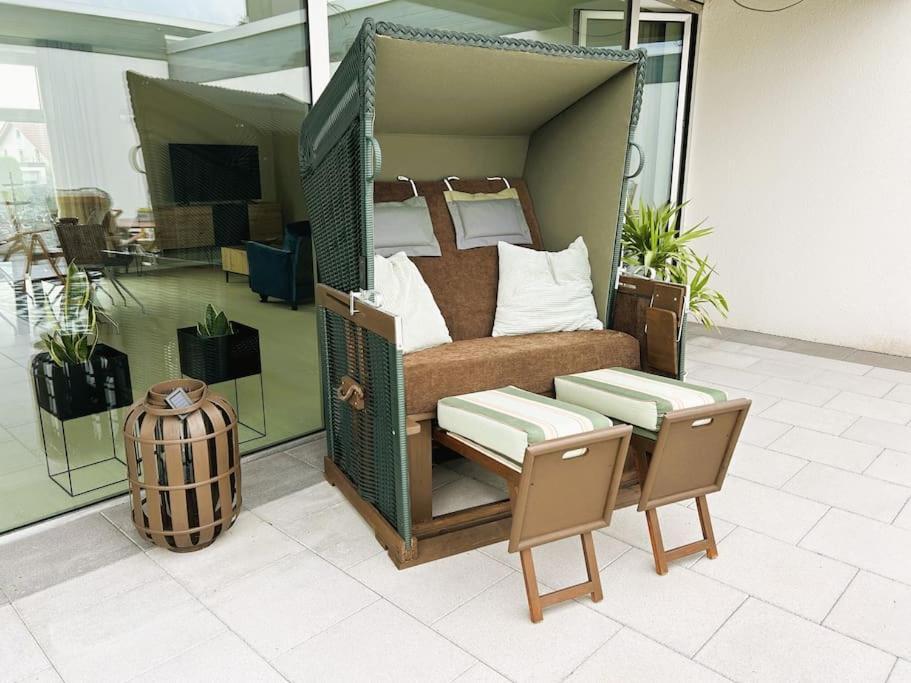 Charmante 2-Zimmerwohnung Im Luftkurort Lippe Lage  Ngoại thất bức ảnh